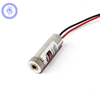 Focused Titik Merah 650nm 3-5V 1Mw Laser Terlihat Modul