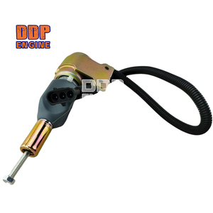 Válvula solenoide de corte de combustible SA-4757-24 para Cummins 6BT R220-5 R210-3 PC200-6 24VDC - Product Image 4