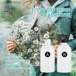 1:1 tự làm nhựa Epoxy AB keo 1000ml tinh thể keo chất kết dính & chất bịt kín nhóm - Product Image 1