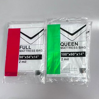 Housses en plastique réutilisables anti-humidité pour canapé et matelas, avec soufflets latéraux, service de découpe sur mesure