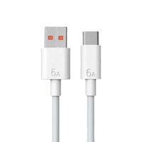 Cable de datos tipo C de carga rápida Cantell de alta calidad 1M 6A para teléfonos inteligentes 5A 6A para teléfonos móviles Android