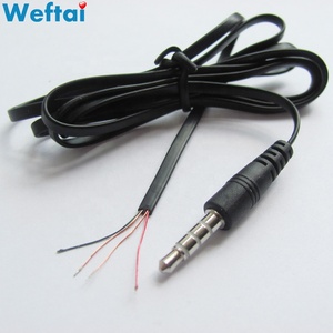 <span class=keywords><strong>Cavo</strong></span> connettore <span class=keywords><strong>jack</strong></span> <span class=keywords><strong>audio</strong></span> Aux a 4 poli da 1 m, 3,5 mm, bianco - Product Image 2