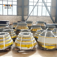 Pieza de desgaste de trituradora de cono de calidad superior para Symons Terex Telsmith MINYU KLEEMANN Mantle Bowl Liner