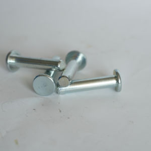 Fabrikant Groothandel Hoge Sterkte Koolstofstaal Platte Kop Klinknagels Zink Geplateerd 4.8/8.8/10.9/12.9 Din1/4-3/4 Grip Bereik 1-2 - Product Image 1