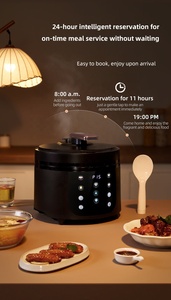 Cuisinière à riz électrique intelligente multifonctionnelle 5L 6L 12 en 1, cuiseur vapeur, mijoteuse, autocuiseur électrique - Product Image 2