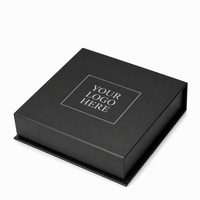 Ensemble de 5 boîtes cadeaux magnétiques personnalisées, emballage en papier de luxe et logo en relief, doublure en éponge pour parfum et diffuseur