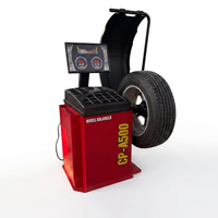 Machine d'équilibrage de roues d'usine haute performance, précision 1g, 140 tr/min, changeur de pneus automatique, poids de roue max. 70 kg pour réparation