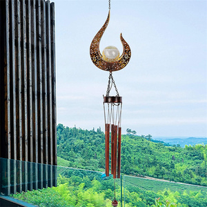 Carillon éolien pour salon, maison, jardin, Tubes, cloches, aluminium nordique, incroyable, résonnance profonde, 6 Tubes, porte suspendue, décoration, Win - Product Image 4