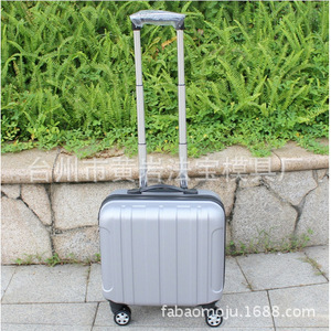Plastic <b>Suitcase</b> 4 Wheel Durable Injection Molding Travel Case Unisex - Product Image 2