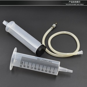 <b>Disc</b> Brake Bleed Syringe 160Ml <b>Plastic</b> Tool For Motorcycle Brake Fluid Replacement Repair Kit - Product Image 1