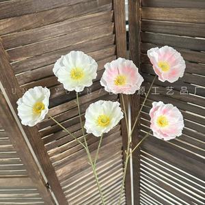 Poppies islandaises artificielles Junheyuan, branche unique, haute simulation, pour décoration de mariage et de la maison, arrangement floral - Product Image 2