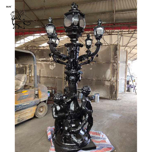 Rue décorative célèbre <span class=keywords><strong>Paris</strong></span> Alexandre III pont lumière pôle enfants Statue fonte lampadaire - Product Image 2