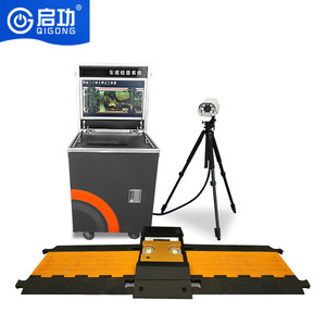 Système d'inspection mobile des véhicules Qigong avec caméra HD, lumière, acier inoxydable, protection IP68, hauteur de <span class=keywords><strong>4</strong></span> pouces - Product Image 1