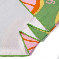 Serviettes de bain en microfibre anti-sable imprimées numériquement de haute qualité pour l'été – Offre spéciale EO – Serviettes de douche excellentes avec logo personnalisé