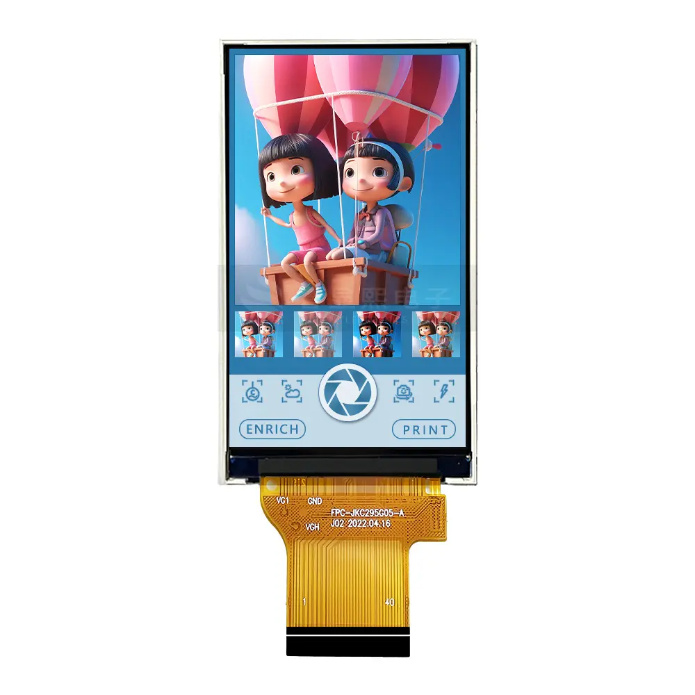 Enrich Shenzhen Custom 2,95 Zoll 480x854 Auflösung TFT LCD-Modul
