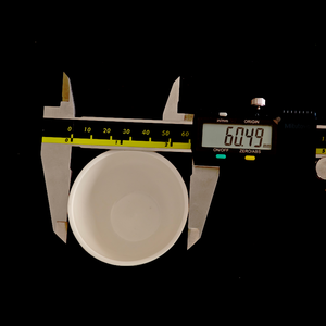<span class=keywords><strong>Creuset</strong></span> en porcelaine de laboratoire 50 ml avec couvercle, en céramique émaillée à fond rond, résistant aux hautes températures, pour l'incinération et l'allumage - Product Image 5