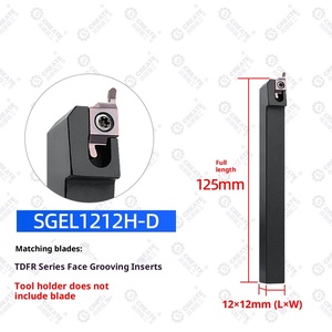 Utensile per Tornitura CNC 117,5 Gradi, Portautensili Esterno per Inserti VNMG 20*20 25*25 32*32 42CrMo Quadrato OEM HRC55 SYCREATE DPVR525M20 - Product Image 2
