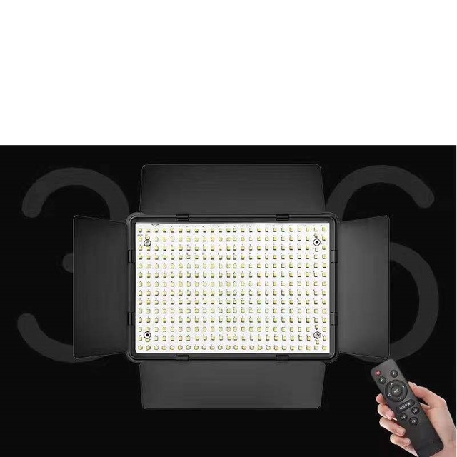 Hot 336PCS LED Video Light Panel EU US Plug Photography Lighting for Live Stream Photo Studio Fill Lamp Three Color with Remote