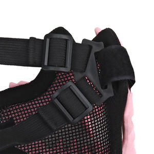 Máscara de colmillos de Halloween Máscara de calavera de media cara Correa ajustable Sombrero CS Máscara Accesorios de caza Accesorios de terror de Halloween - Product Image 5