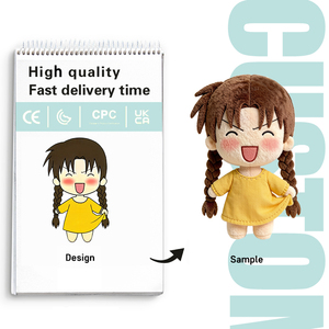 Fabricant de peluches de haute qualité, peluches personnalisées de dessins animés, poupées en peluche sur mesure avec des poupées en peluche - Product Image 2