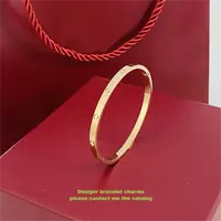 Wholesale Replica Jewelry Luxury Bangles with Famous L′ ′ V Logo Lock  Titanium 925 Silver of Women Designer Jewelry - China Earrings and  Fashionable Jewelry price
