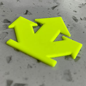 Etiqueta de Goma Personalizada para Camisetas, Parche de Goma Termoadhesivo, Logotipo de Goma para <span class=keywords><strong>Ropa</strong></span>, Logotipo de Silicona 3D - Product Image 2