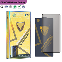 KA-W02 Golden Armor Verre trempé de 0,4 mm d'épaisseur, anti-traces de doigts, dureté 9H, haute transparence, étanche, protection complète pour téléphones mobiles