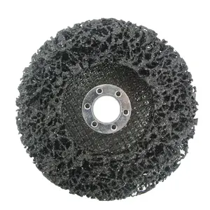 SATC 4 Polegadas 100 milímetros Flexível de Limpeza Abrasivos Disco Tira para Remoção de Ferrugem e Pintura Polycarbide