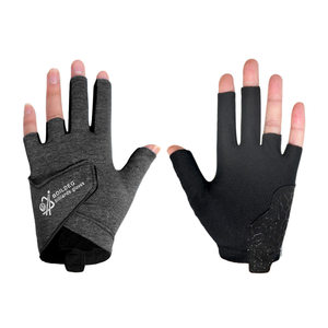 Gant de billard fin à 3 doigts ouverts BOILDEG, gants de billard professionnels antidérapants et respirants pour hommes, gauche et droite - Product Image 1