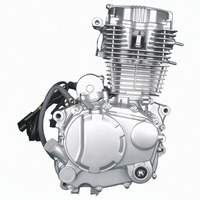 Ensemble complet de moteur de moto 150cc 175cc 200cc 250cc 300cc refroidi par air avec marche arrière intégrée 4+1 pour tricycle ATV