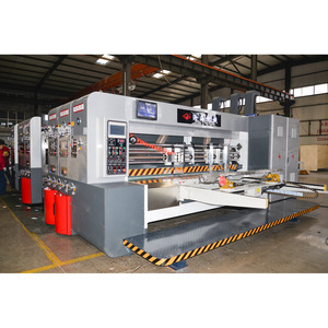 Máy in <span class=keywords><strong>flexo</strong></span> 4 màu tự động hoàn toàn, hiệu suất cao, 180 cái/phút, máy in thùng carton, máy tạo rãnh, máy cắt khuôn - Product Image 5