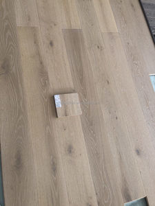 Superficie de alambre blanco cepillado 18 mm Natural ingeniería roble blanco <span class=keywords><strong>parquet</strong></span> interior suelo de madera real - Product Image 5
