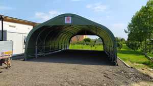 Carpa de Almacenamiento Grande Impermeable de Acero Galvanizado Fabricada en Italia, Calidad Premium, Tipo Ligero, Estándar EN, Estructura de Marca DUE SRL 1% - Product Image 5