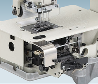 Offre Spéciale Kansai Spécial DFB1408P PLAT-lit Multi-aiguille Double Chaînette Machines En bon État
