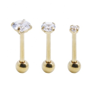 Fabricant Personnalisé cartilage <span class=keywords><strong>tragus</strong></span> Piercing Boucles D'oreilles En Acier Inoxydable Bijoux - Product Image 1