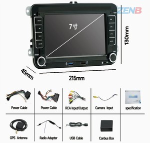 Radio de Coche Android 2DIN para VW, con Carplay y Android Auto, GPS, WiFi, BT, FM, RDS, para VW/PASSAT/<span class=keywords><strong>SKODA</strong></span>/POLO/FABIA/GOLF 5/6 - Product Image 3