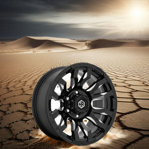 कस्टम 17 "18" 20 "गहरी डिश ऑफ-रोड एल्यूमीनियम मिश्र धातु F150 ट्रक पिकअप और सुव पहियों के लिए 4x4 Fermarket - Product Image 6