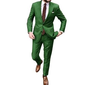 Pabrik grosir Formal berlekuk datar wol celana tuksedo dibuat sesuai pesanan Formal pernikahan <span class=keywords><strong>prom</strong></span> setelan bisnis untuk pria - Product Image 1