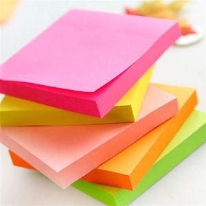 Vendita calda 76*76mm dimensioni Multi Color Memo Pad Sticky Notes segnalibro Point it Marker Memo Sticker - Product Image 2
