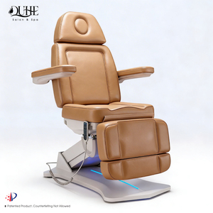 <span class=keywords><strong>Table</strong></span> <span class=keywords><strong>de</strong></span> <span class=keywords><strong>massage</strong></span> et lit <span class=keywords><strong>de</strong></span> beauté électrique multifonction blanc, inclinable avec 4 moteurs, lit courbé pour extensions <span class=keywords><strong>de</strong></span> cils et esthétique - Product Image 5