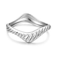 2027 Vente en gros Bracelet jonc minimaliste torsadé large carré plaqué or, élégant et massif, style statement, cadeau