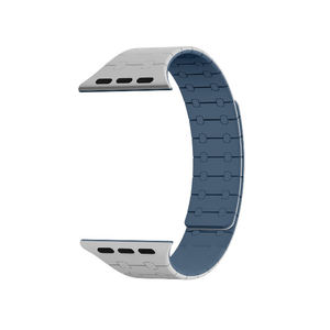 สายนาฬิกาแม่เหล็กซิลิโคนสองสีสำหรับสายนาฬิกา <span class=keywords><strong>applewatch</strong></span> สำหรับ iWatch Series 9 8สายนาฬิกาซิลิโคน - Product Image 3