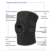 Genouillère et attelle en néoprène pour hommes – Idéales pour le basketball, la course, le badminton, l'alpinisme – Manchon de compression pour le ménisque et la rotule