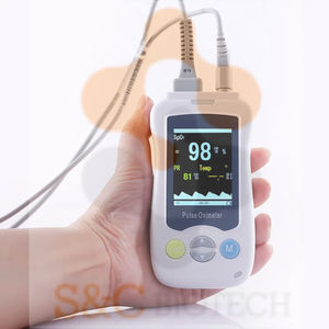 2,4 polegadas cor Led SPO2 PR pulso oxímetro médico sangue oxigênio monitor veterinário instrumento - Product Image 2