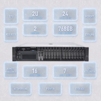 Serveur Rack R730 R750 R730xd R720 R740xd 2U avec Alimentation Redondante pour NAS, Web, IA, Petites Entreprises, Sécurité Réseau, DNS