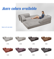 Hochdichtes Schaumstoff-Multifunktions-Kompressionssofa, rahmenloses modernes Zwei-in-Eins-Wohnzimmermöbel, vakuumkomprimiertes Sofa.