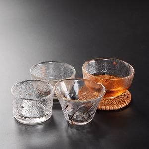 Verre à vin martelé Jiangzhiwu, petit modèle, avec bord doré, 1-100 ml, haute esthétique, épaissi, résistant à la chaleur, portable et durable - Product Image 4