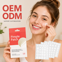 Patchs Hydrocolloïdes Transparents et Imperméables Personnalisés en Gros pour l'Acné et les Boutons (OEM, Marque Privée)