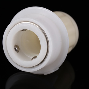 Conector de conexión rápida para lavadora Han Dabang, tubo de bloqueo de 10 mm, plástico blanco para tubería de agua - Product Image 3