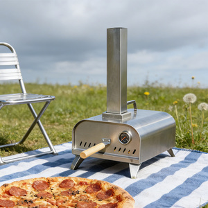 Inbestcamp เตาอบพิซซ่าสแตนเลส, เตาจรวด Artisan <span class=keywords><strong>Italo</strong></span> forno เตาเกรดบริการสไตล์ Napoli - Product Image 1